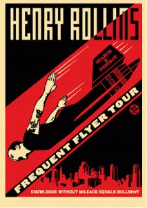 Henry Rollins ‘Frequent Flyer’ Tour