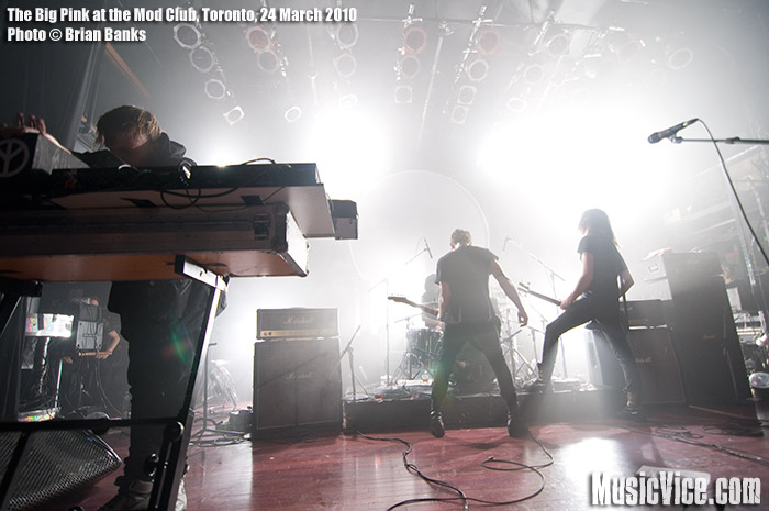 The Big Pink with A Place To Bury Strangers at the Mod Club, Toronto – Live Review and Photos