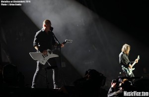 Metallica at Glastonbury Festival 2014 - photo Brian Banks, Music Vice, all rights reserved
